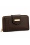 Women's Scarf Zippered Shopper Hand and Shoulder Bag - 4