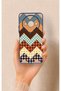 Redmi A3 Compatible Colorful Knitted Patterned Silicone Case