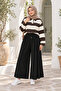 Trousers - Multicolor - Wide leg - 3