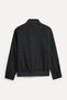 Men's Anthracite Textured Regular Fit Zippered Jacket - 2