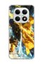 Redmi Note 15 4g Compatible Anime Lightning Sword Printed Transparent Phone Case