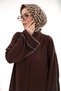 Elira Yıldız Fabric Ferace Brown – 422610 - 5