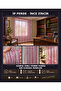 Ip Curtain Special Series Thin Chain Silver Silvery Pink-Purple-Grey Mixed Colors (100 * 300)&(K+R) - 3