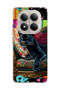 Redmi Note 15 Pro 4g / 5g Compatible Black Panther Printed Transparent Phone Case