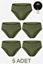 Briefs - Khaki - Plain