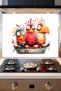 Cute & Funny Birds Adhesive Foil Sticker for Kitchen Countertop and Stove Back (60 X 54 cm) - Model 17 - 2