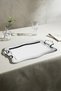 Chain Tea Set Set 28 Piece Tea Plate-Teaspoon Tray Set Stainless Steel - 2