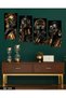 African Women 4 Piece Mdf Painting - 2