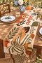 Amor Kahveci Kız Patterned Runner / Tablecloth / Placemat - 3