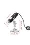 نيكولا-1600X كاميرا مجهر رقمية بمنفذ USB، منظار داخلي، 8LED، جهاز فحص فني وظيفي - 6