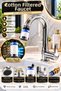 Baston Delta Sink Faucet with Cotton Filter – Purified Sink Tap – Filtered Water Faucet – Chrome