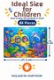64 Piece Submarine Adventure Themed Puzzle Children's Educational Puzzle Game 27.5X19.5 cm - 2