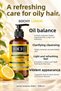 Lemon Extract Hair Shampoo 1000 ml Salt-Free Anti-Hair Loss, Biotin, Piroctone Olamine for Oily Hair - 4