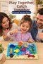 Wooden Magnetic Fishing Game – Educational and Learning Magnetic Fish Catching Toy for Kids - 3