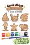 6-Piece Wooden Painting Figures Marine Series Educational Hobby Set with Acrylic Paints and Brush Gift