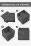 4 Pieces of In-Cabinet Organizer - Laundry Toy Storage Box Basket Organizer 30X30X30 cm - 5