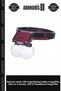 Special Series Led Magnifying Glass Hobby Magnifier Nikula - 4 Lenses with Lens Attachment, Hat Type Magnifier with Led Lamp