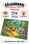 64 Piece Safari Explorers Themed Puzzle Children's Educational Puzzle Game 27.5X19.5 cm - 5