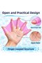 Silicone Swimming Hand Paddle Webbed Fingerless Water Exercise Glove - 6