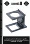Special Production Reading Tool Hobby Tool Nikula-25X25 mm Full Steel Covered Folding Magnifying Glass Th-9005B