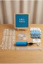 Diş Buğdayı Baby Boy Decoration Deluxe Set Blue Felt Letter Board with Stand Balloon Chain 7 Transparent Balloons with Stand My First Tooth Party Set - 4