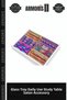 Glass Ashtray Daily Use Work Desk Living Room Accessory