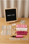 Bachelorette Bride to Be Decoration Deluxe Set Black Felt Letter Board Stand Balloon Chain 7-Piece Transparent Balloon Stand - 3