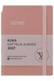 Kuka 2027 Weekly Agenda 9X14. Flexible Cover. Rubberized, with Pockets, Pen Holder. Colorful Edge-Salmon