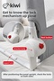 Children's Mattress Protector Barrier and Bed Railing, Extra Padded Fabric Bed Guard - 8