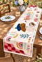 Colorful Rainbows Patterned Runner/Tablecloth/Placemat - 3
