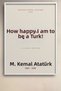 4-Piece Set of Ataturk Portrait and Quotes Framed Paintings Living Room Office Official Wall Decoration Dortata01 - 3