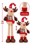 Christmas Decorative Deer Figure 58 cm Extendable and Collapsible Christmas Ornament with Stand