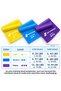 Open-Ended Pilates Band 90 cm X 7.5 cm – Tpe Resistance Exercise Rubber Band, Yoga Fitness and Stretching Band - 4
