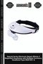 Special Series Electronic Repair Nikula-5 Lens Multi-Function, Head Type Illuminated Magnifiermg81001-G