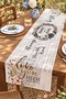 Home Sweet Home Patterned Runner / Tablecloth / Placemat - 3