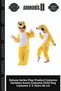 Delux Series Game Product Costume Types Activity Outfit Child Dog Costume 2-3 Years 80 cm