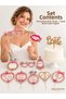 Bride Bachelorette Set 10 Pieces Talking Balloons and Gold Cake Topper 11 Pieces