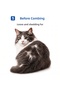 Special Edition Cat-Friendly Daily Use Pet Hair Collection Comb with Metal Tip - 3