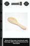 Comb Natural Beech Hair Care Massage Effective Wooden Brush Comb Salon Accessory Hairdresser Type