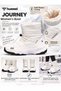 Women's Outdoor Boots White Waterproof Winter Shoes - 2