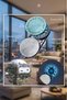 4 Pieces of Glass Cleaning Robot Cloths – Microfiber Replacement Cloths Compatible with Ddc55 C6 S8, Window Robot, Window Cleaner - 6