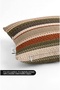 Digital Printed Terra Striped Patterned Square Throw Pillow Cover 43 X 43 cm Double-Sided Throw Pillow Cover 1 Pc - 3