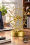 1 Piece Balance Ball – Gold Color with Continuously Moving Ferris Wheel Design, Balance Ball Spinner for Entertainment Decor and Hobby
