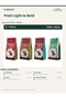 Light to Live Filter Coffee Set 4X250 g Total 1000 g Ground Medium Roast French Press - 2