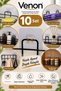 10 Pieces | |   Stick-On Wall Adhesive | |   Replacement Adhesive | |   Strong Self-Adhesive | |   Corner Shelf Bathroom Shower Shelf Hooker Waterproof Hanger Transparent Adhesive Hanger Fixing Metal Rack Holder Bathroom