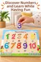 Wooden Educational Turkish Numbers Puzzle – Learning Numbers Colorful Educational Wooden Puzzle Toy - 3