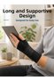 Palm Metal Supported Wrist Brace with Adjustable Velcro Wrist Support -