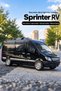 Mercedes Sprinter 1:32 Scale Metal Pull-Back Minibus Toy Car 15 cm with Lights and Sound Openable Doors - 6