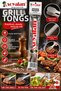 Grill Serving Bbq Tongs Stainless Steel/Metal