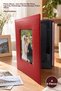 4 pcs photo album - 4x6 (10x15) 200-picture capacity red design, photo storage, photo album